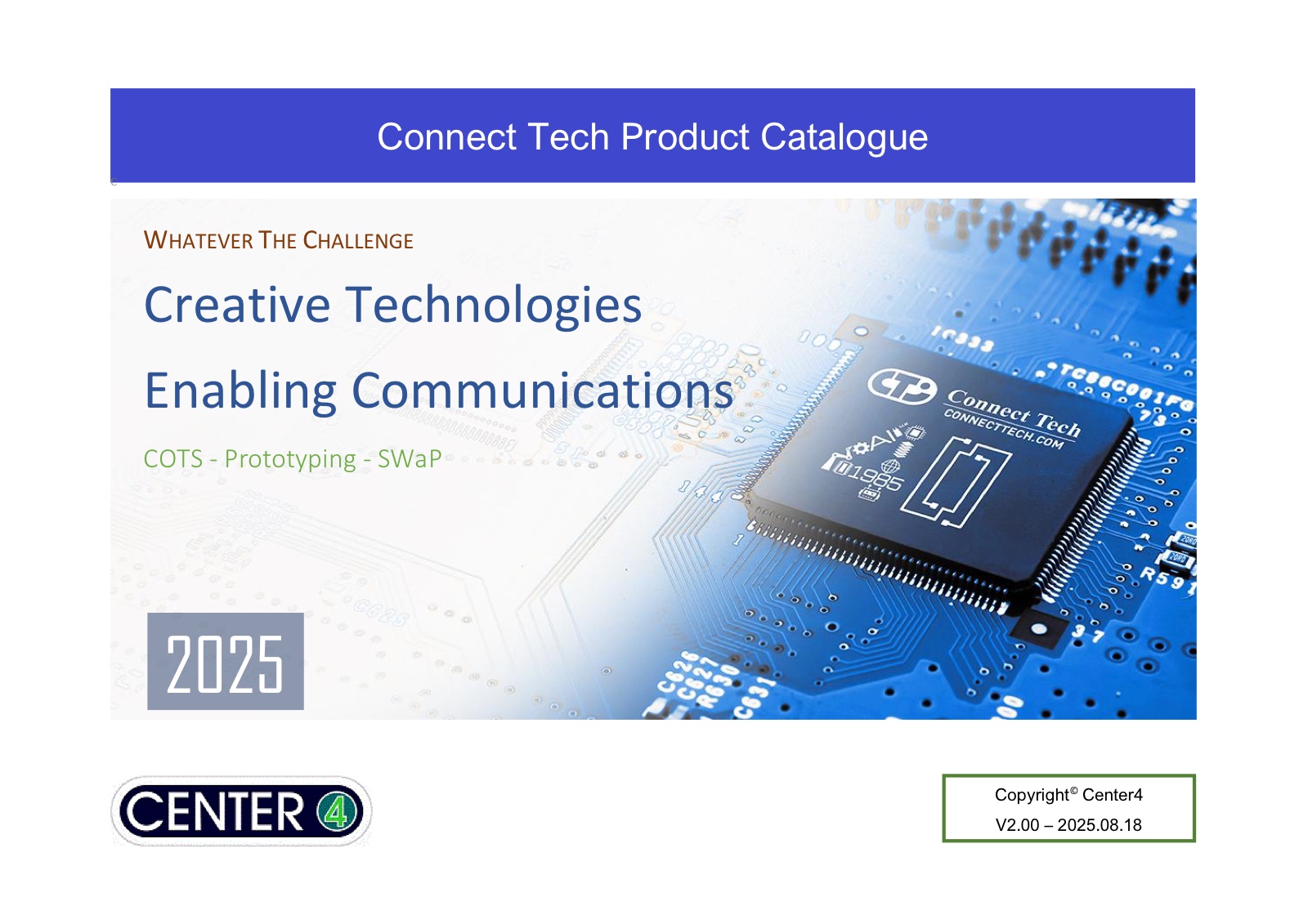 Hardware Catalog 2025 – first page